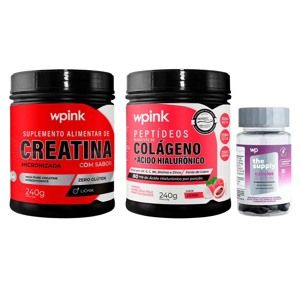 colágeno de laranja + creatina de limão + cabelos e unhas - wp