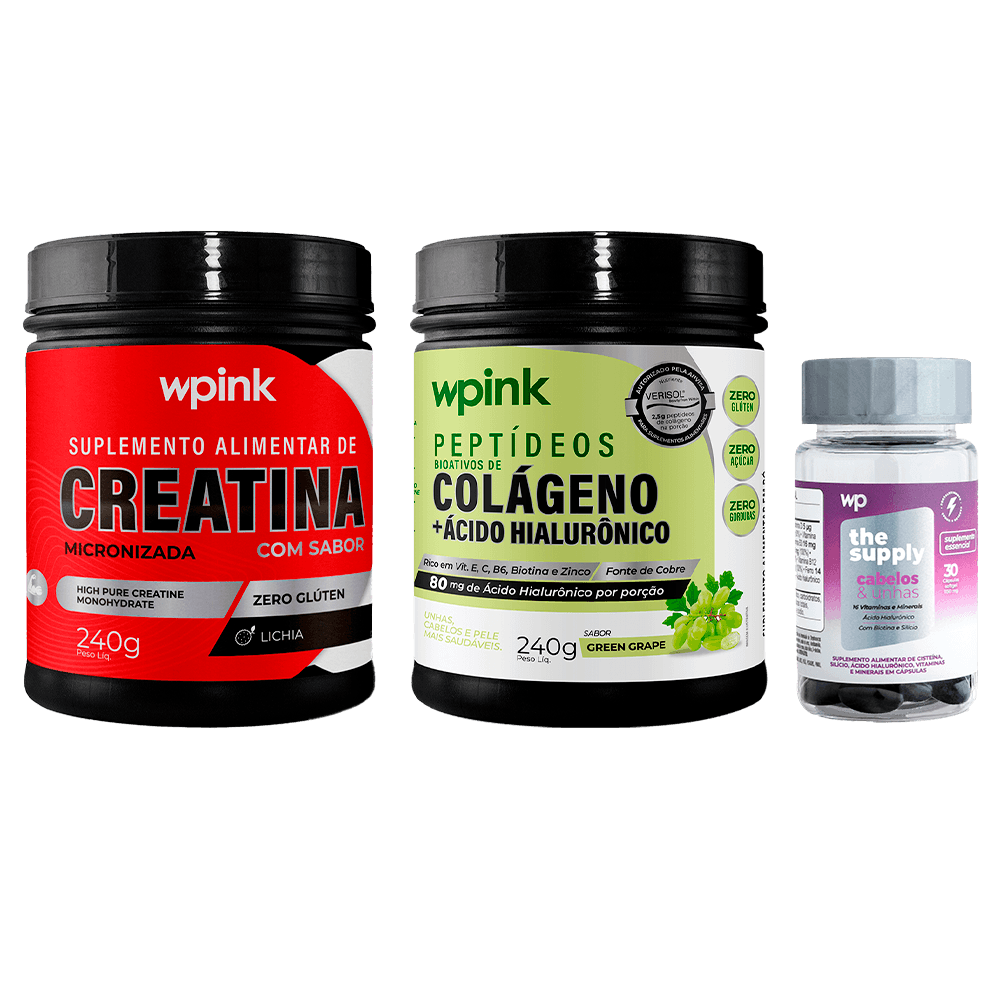 colágeno de uva verde + creatina de lichia + cabelos e unhas - wp