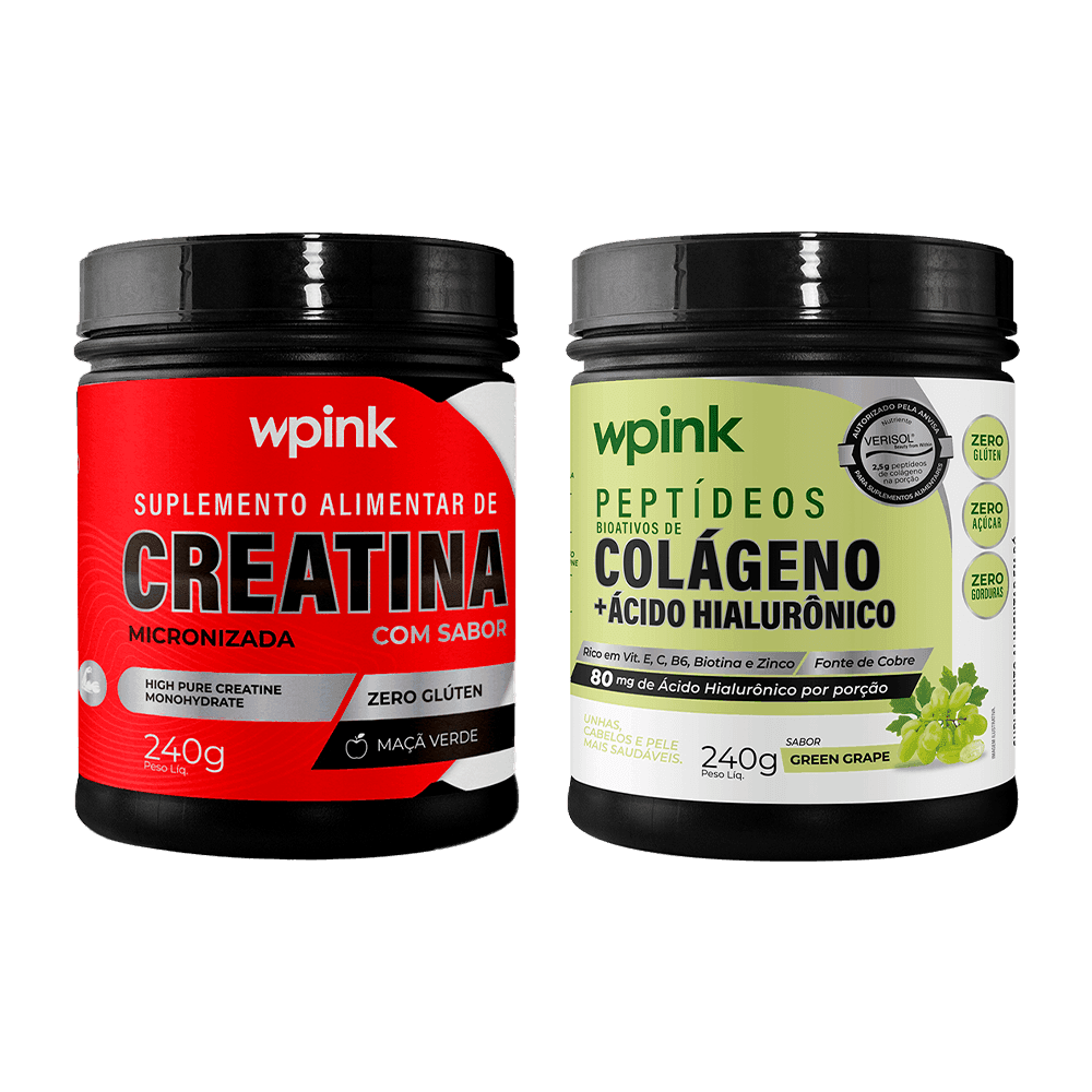 colágeno de uva verde + creatina maçã verde - wp