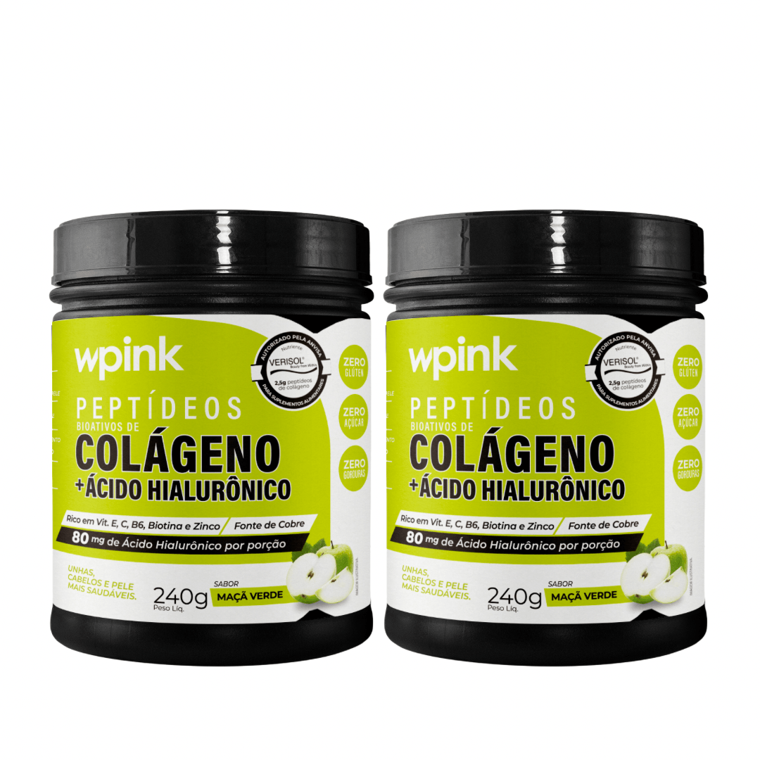 2 colágenos de maçã verde - 240g - the supply – wp