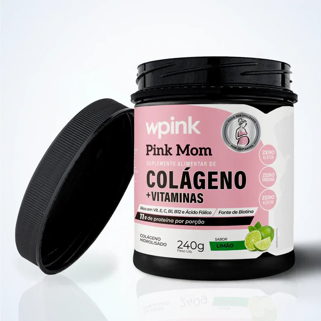 colágeno pink mom de limão - 240g – wp - Image 2