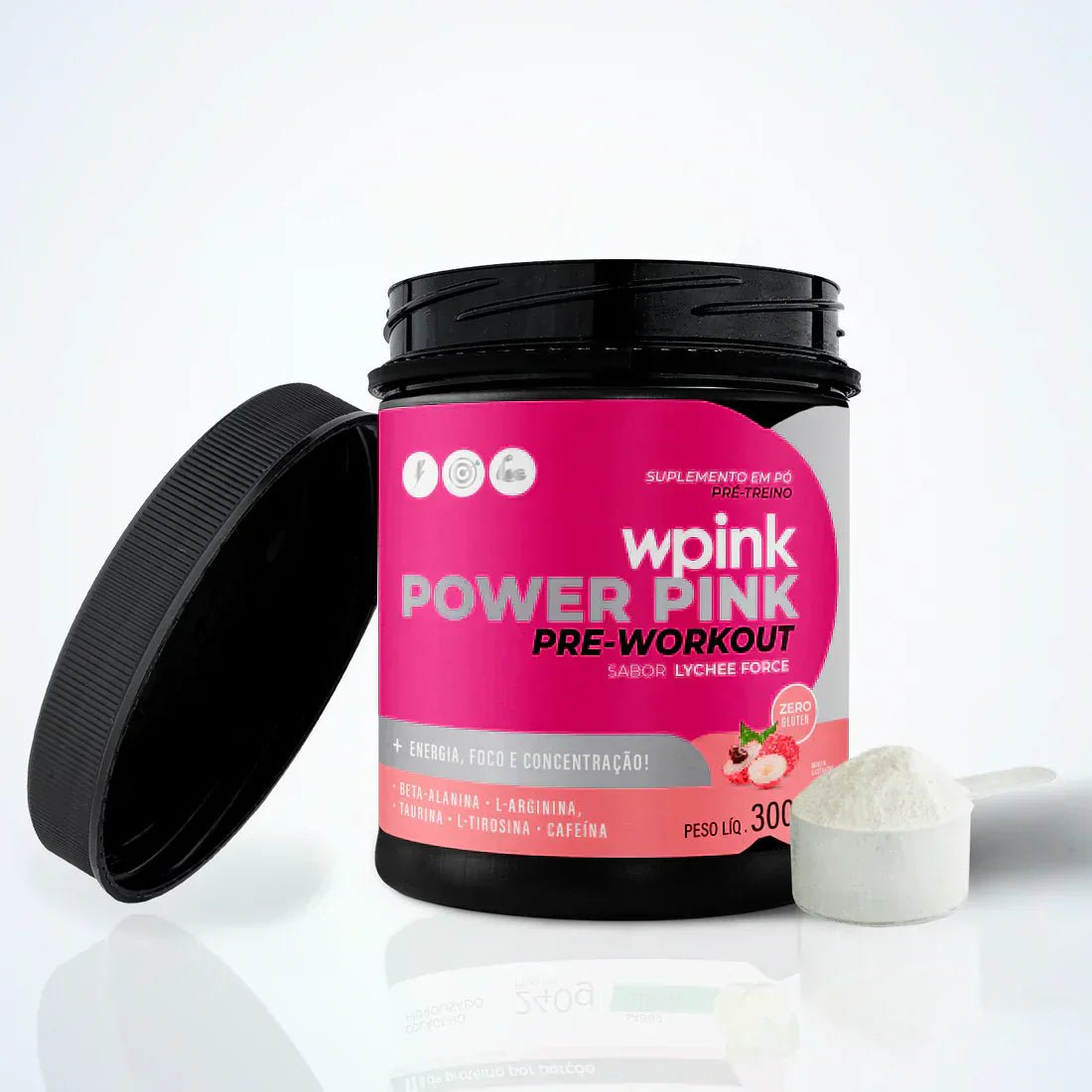 super power pink lichia - pré-treino - 300g - Image 3