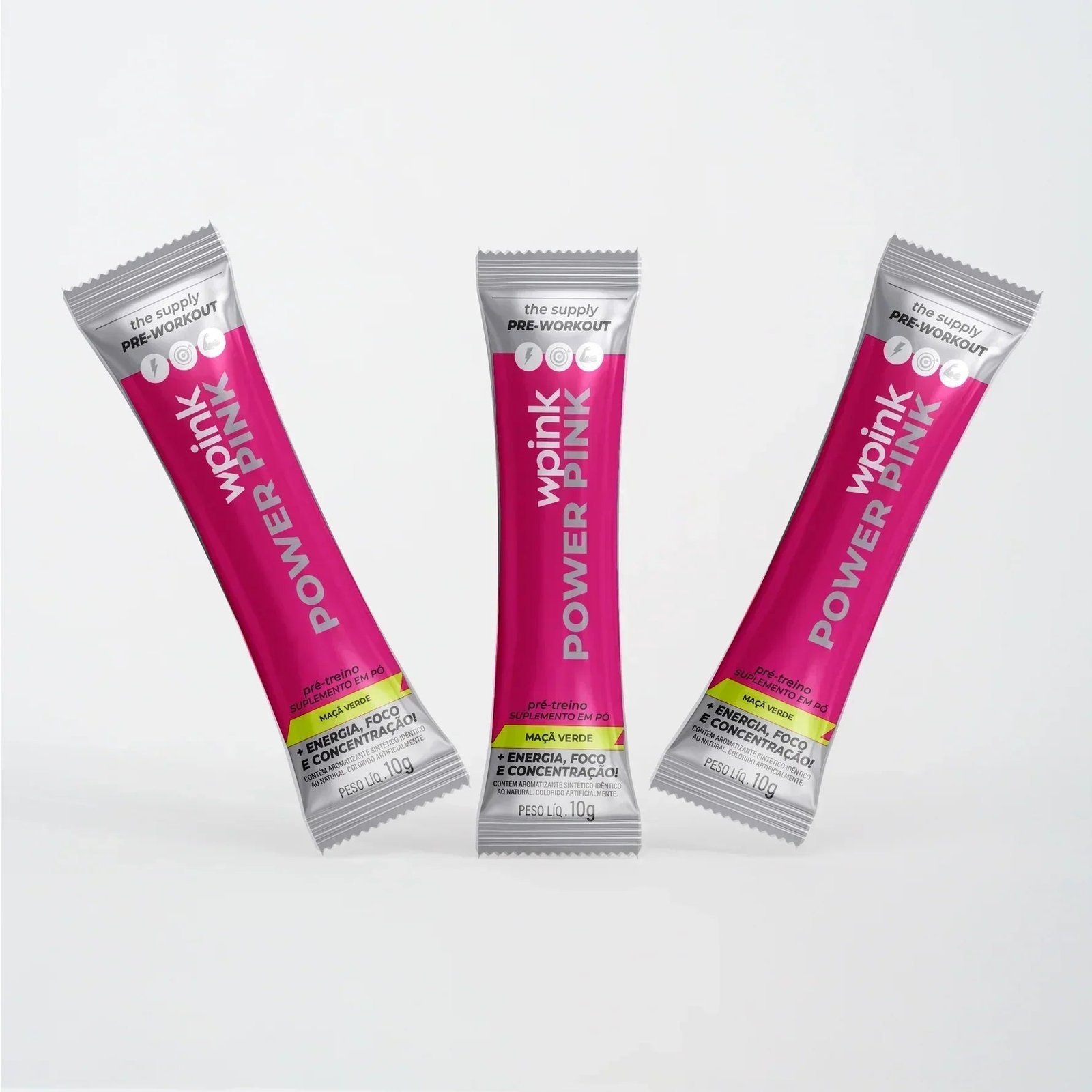 power pink de maçã verde - pré-treino – 300g - Image 3