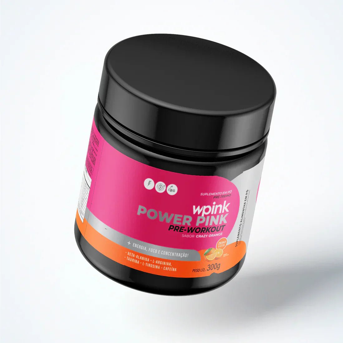 super power pink laranja - pré-treino - 300g - Image 4