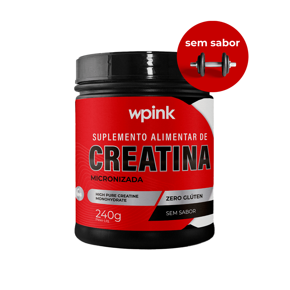 creatina sem sabor - 240g – wp