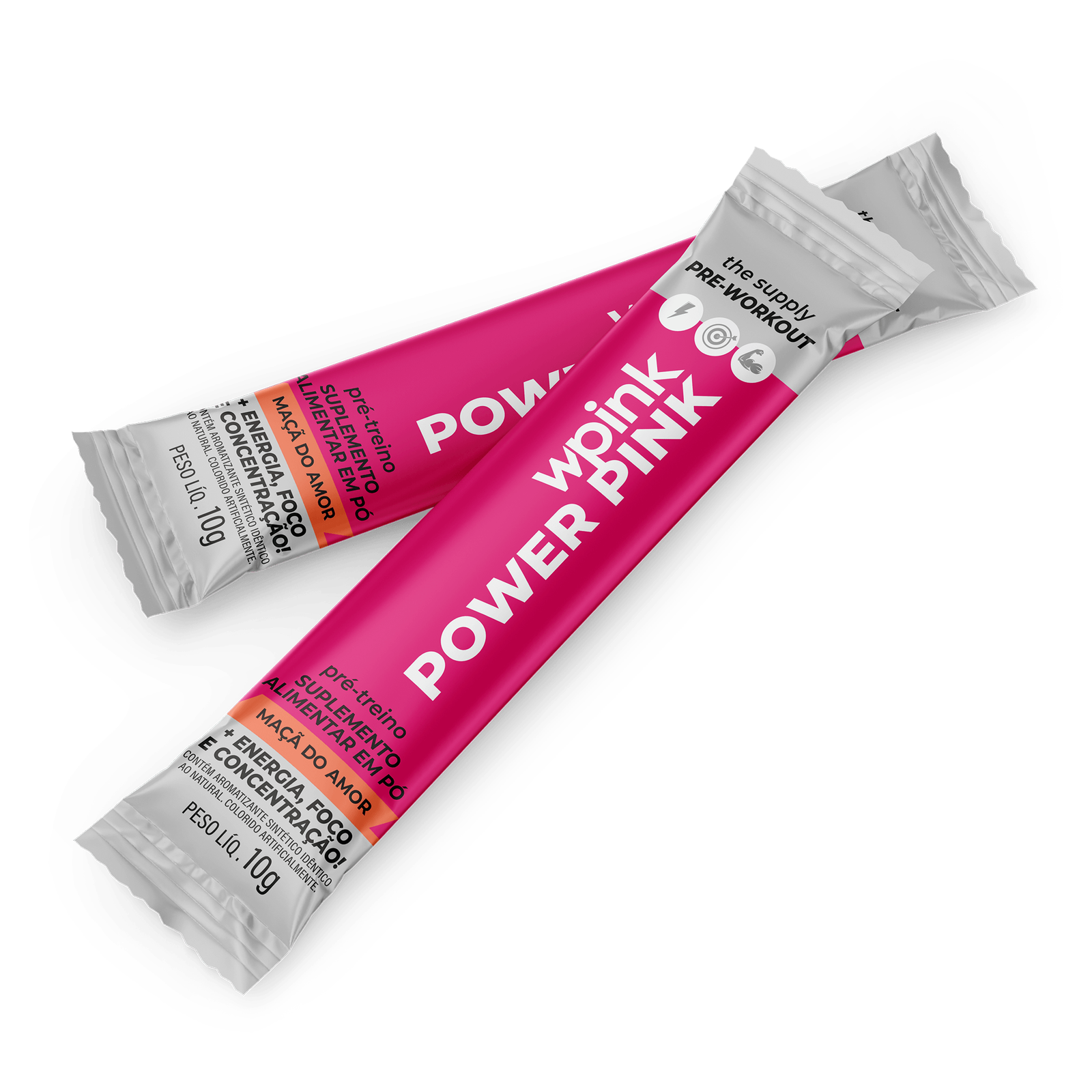 power pink de maçã do amor - pré-treino - 300g - wp - Image 3