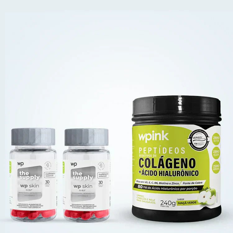 2 Wp Skin OLI-OLA + Colágeno Maçã Verde - wp